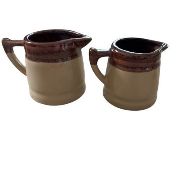 Vintage Stoneware Measuring Cup Set - Picture 4 of 7